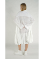 Rundholz DIP - Ausgestelltes Baumwoll voile Kleid - 1262580905