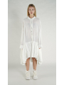 Rundholz DIP - Ausgestelltes Baumwoll voile Kleid - 1262580905