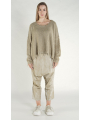Rundholz DIP - Oversize Tussah Seiden Strick Pullover - 1262650710