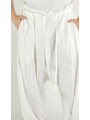 Rundholz DIP - Ballonförmige Leinen Hose - 1262670109