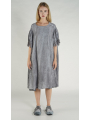 Rundholz DIP - A-Linien Kleid aus Leinenstoff - 1262670905