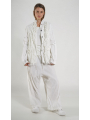 Rundholz DIP - Ausgestellte Leinen Jacke - 1262671106