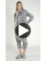 Rundholz DIP - Gerade schmale Viskose Bluse - 1262770402
