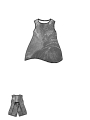 Rundholz DIP - A-förmiges Viskose Top - 1262770803