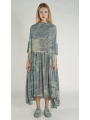 Rundholz DIP - Oversize Viskose Kleid - 1262770905