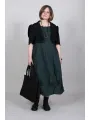 Rundholz Black Label - Balloon-shaped dress with dividing seams - 1263420902