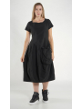 Rundholz Black Label - Bananenförmiges Techno Stretch Kleid - 1263440930