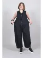 Rundholz Black Label - Ärmelloser Baumwoll Stretch Overall - 1263491304
