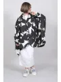 Rundholz Black Label - Straight-cut linen jacket with seams - 1263551101