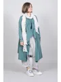 Rundholz Black Label - Flared linen-cotton coat - 1263651207