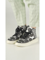 Rundholz Black Label - Hohe Sneaker mit Allover-Druck - 1263985203
