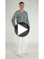 Rundholz - Denim Hose mit tiefer Schritthöhe - 1264030103
