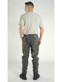 Rundholz - Schmale Viskose Leinen Hose - 1264110115