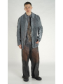 Rundholz - Kastige Viskose Leinen Jacke - 1264111103