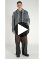 Rundholz - Kastige Viskose Leinen Jacke - 1264111103