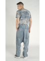Rundholz - Lockere Viskose Leinen Hose - 1264210103