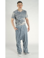 Rundholz - Lockere Viskose Leinen Hose - 1264210103
