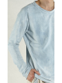 Rundholz - Gerades weites French Terry Shirt - 1264280502