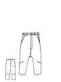 Rundholz - Lockere Popeline Hose - 1264570102