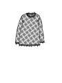 Rundholz - Gerader schmaler Seiden Pullover - 1264650701