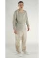 Rundholz - Gerader schmaler Baumwoll Strick Pullover - 1264690701
