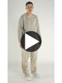 Rundholz - Gerader schmaler Baumwoll Strick Pullover - 1264690701
