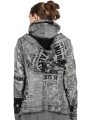 Rundholz DIP - taillierte Baumwoll-Jacke mit Zeitungsdruck - Moon Walk - 2242281106