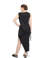 Black by K&M - Kleid - Asymetrisches Kleid - Black - id.03.01.06