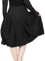 Rundholz - balloon-shaped stretch skirt with bubbles - black - 1251630312