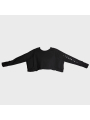 Pluslavie (Plü) - Cropped Boxy Sweatshirt - 2137