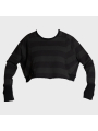 Pluslavie (Plü) - Cropped Boxy Sweatshirt - 2137