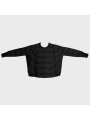Pluslavie (Plü) - Oversized Cropped Print-Sweater - 2138