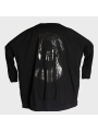 Pluslavie (Plü) - Oversized Sweat mit Kontrastpanel - 2139