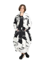 Rundholz Black Label - coat - black print - 1253441219