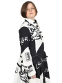 Rundholz Black Label - coat - black print - 1253441219
