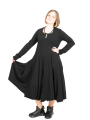 Rundholz Black Label - Dress with decorative seams and offset hems black - 2243470904
