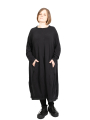 Rundholz Black Label - Sweater dress in balloon shape with zippers Oversize Black - 2243510925