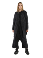Rundholz Black Label - Coat frock coat with decorative small flap pockets Black - 2243301205