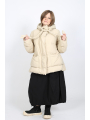 Rundholz - Rundholz Elegant quilted jacket with hood and pleats - 2251001103