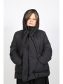 Rundholz - Rundholz Elegant quilted jacket with hood and pleats - 2251001103