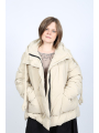 Rundholz - Rundholz Elegant quilted jacket with hood and pleats - 2251001103