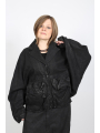 Rundholz - Oversize Baumwolljacke mit Reverskragen von Rundholz - 2251031102
