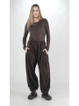 Rundholz - Ballonförmige French Terry Hose - 2251270105