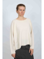 Rundholz - Rundholzs Flared sweater made of wool and raccoon hair - 2251330701