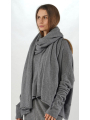Rundholz - Oversize cashmere knitted scarf by Rundholz for stylish elegance - 2251367708