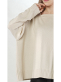 Rundholz - Rundholz Elegant sweater with raglan sleeves and rolled edges - 2251390702