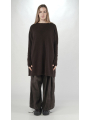 Rundholz - Knitted tunic with opossum and silk - 2251427006