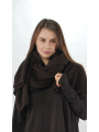 Rundholz - Oversize Woll Strickschal - 2251427707