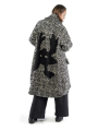 Rundholz - Rundholz balloon-shaped knitted coat with monster detail - 2251757201