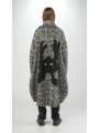 Rundholz - Rundholz balloon-shaped knitted coat with monster detail - 2251757201